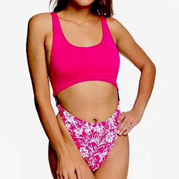 ROXY Blooming Ride One Piece Swimsuit - Picture 1 of 14